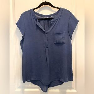 Cap sleeve blouse